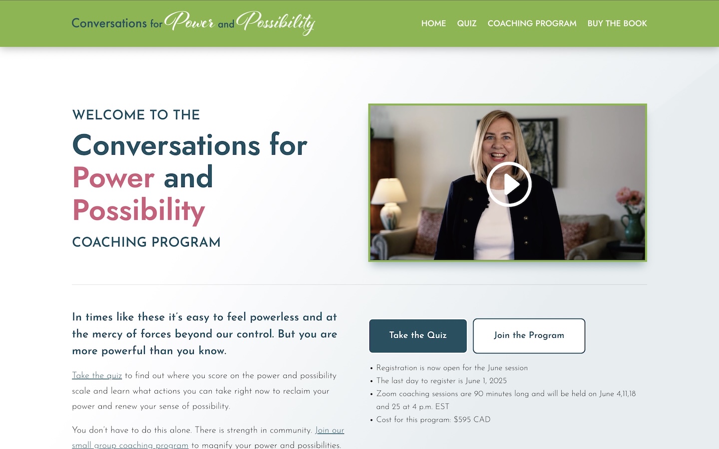 Conversations for Power & Possibility