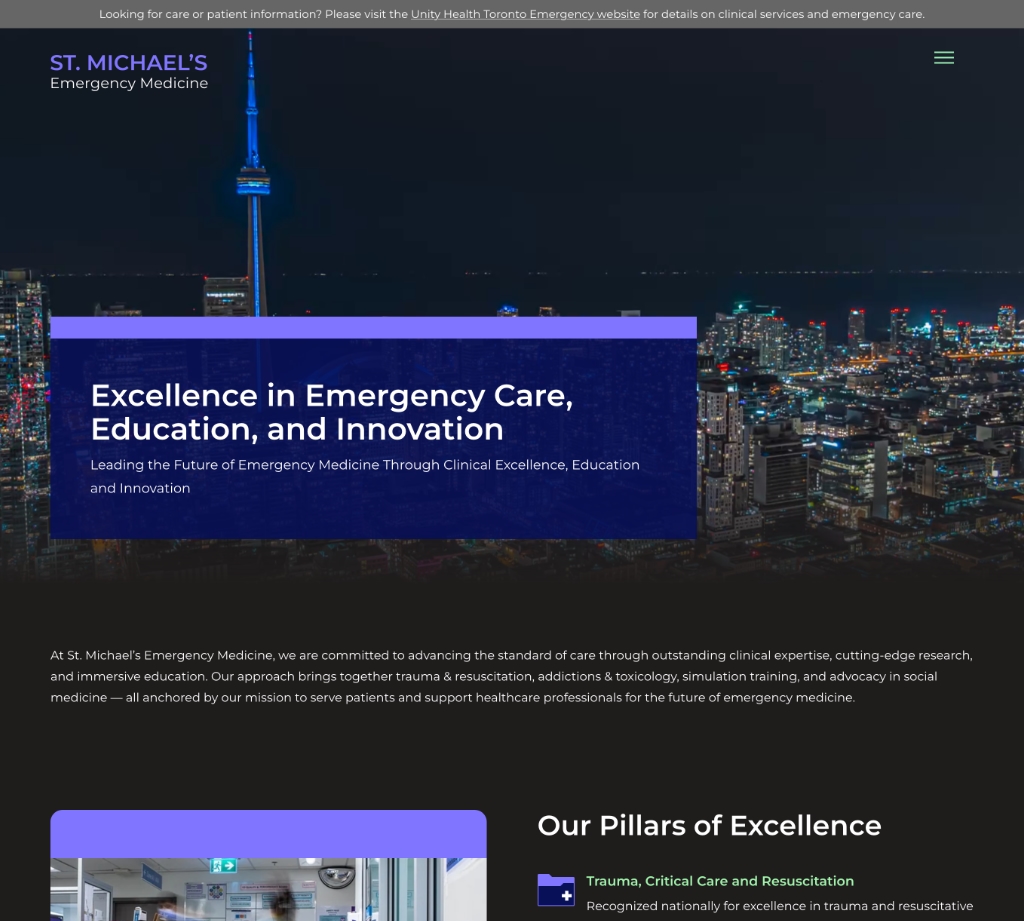 st. michael's emergency medicine